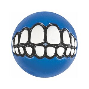 Rogz Grinz Treat Dog Ball Blue (Medium)