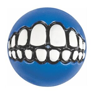 Rogz Grinz Treat Dog Ball Blue (Large)