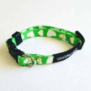 Tiny Totz Puppy Collars Love Heart 13cm-23cm (Green)