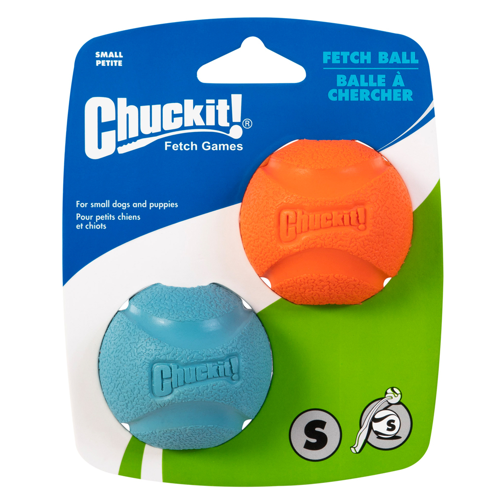 Chuckit! Sonic Fetch Dog Ball (Small, 2 Pack)