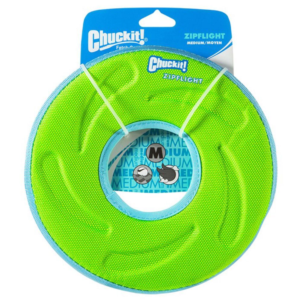 Chuckit! Amphibious Zipflight Medium 20cm Flyer (Green)