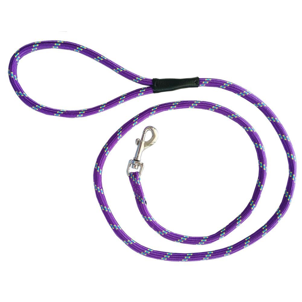 Prestige Mountain Rope Dog Lead Purple 8mm x 122cm