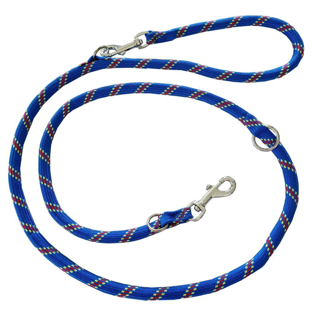 Prestige Multi-Function Mountain Rope Dog Lead Blue 13mm x 198cm
