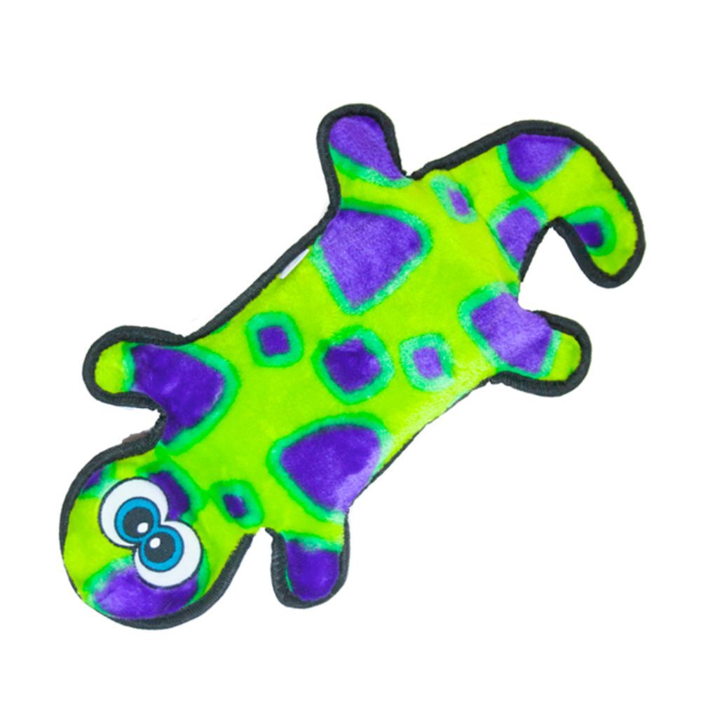 Outward Hound Invincible Gecko 4 Squeak Green and Purple