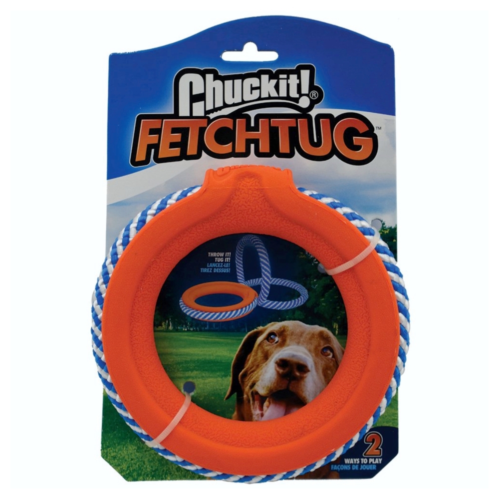 Chuckit! FetchTug 2-in-1 Ring Dog Toy