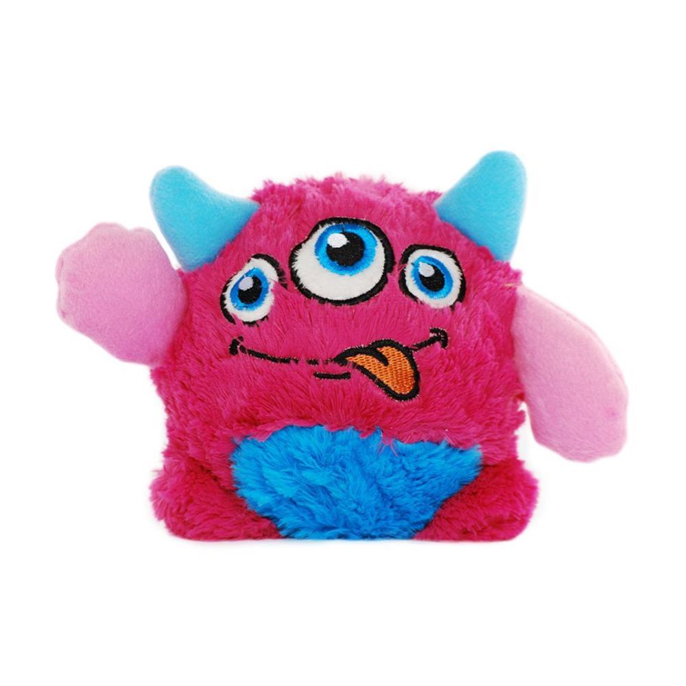 Monstaargh 'Boo' Pink Dog Toy (Medium)