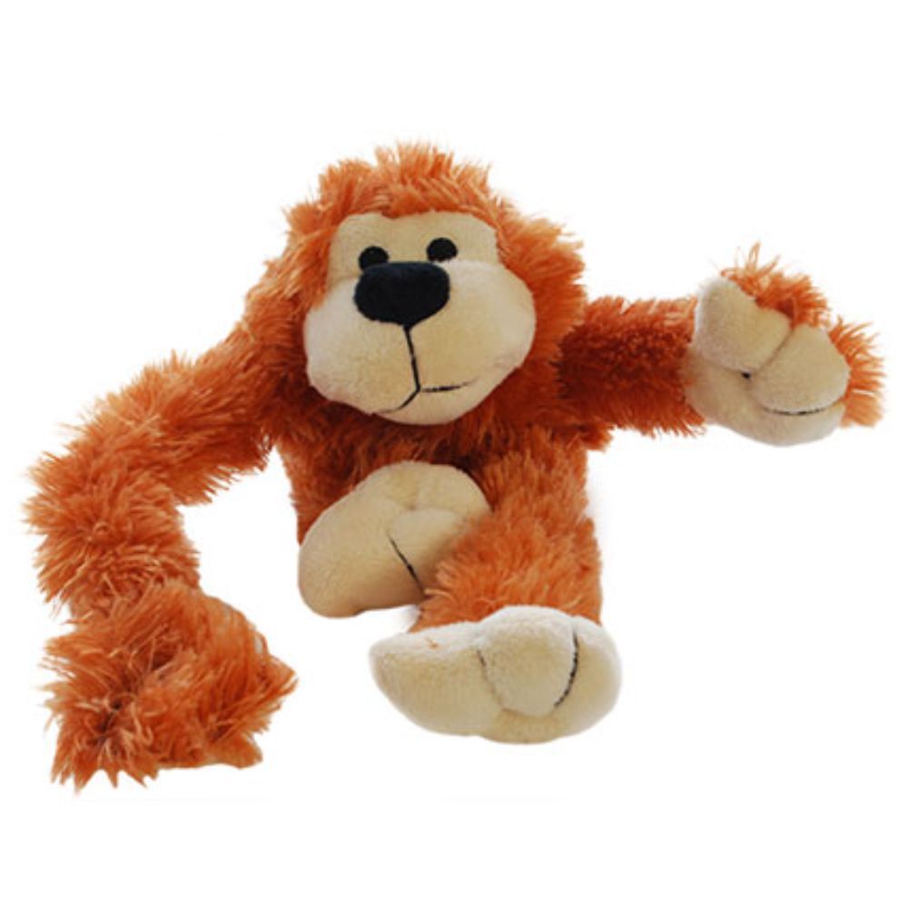 Snuggle Friends Gibbon Plush Dog Toy