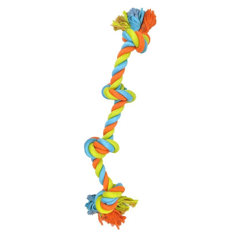 Knots of Fun Rope Bone 4 Knots 56cm Dog Rope Toy
