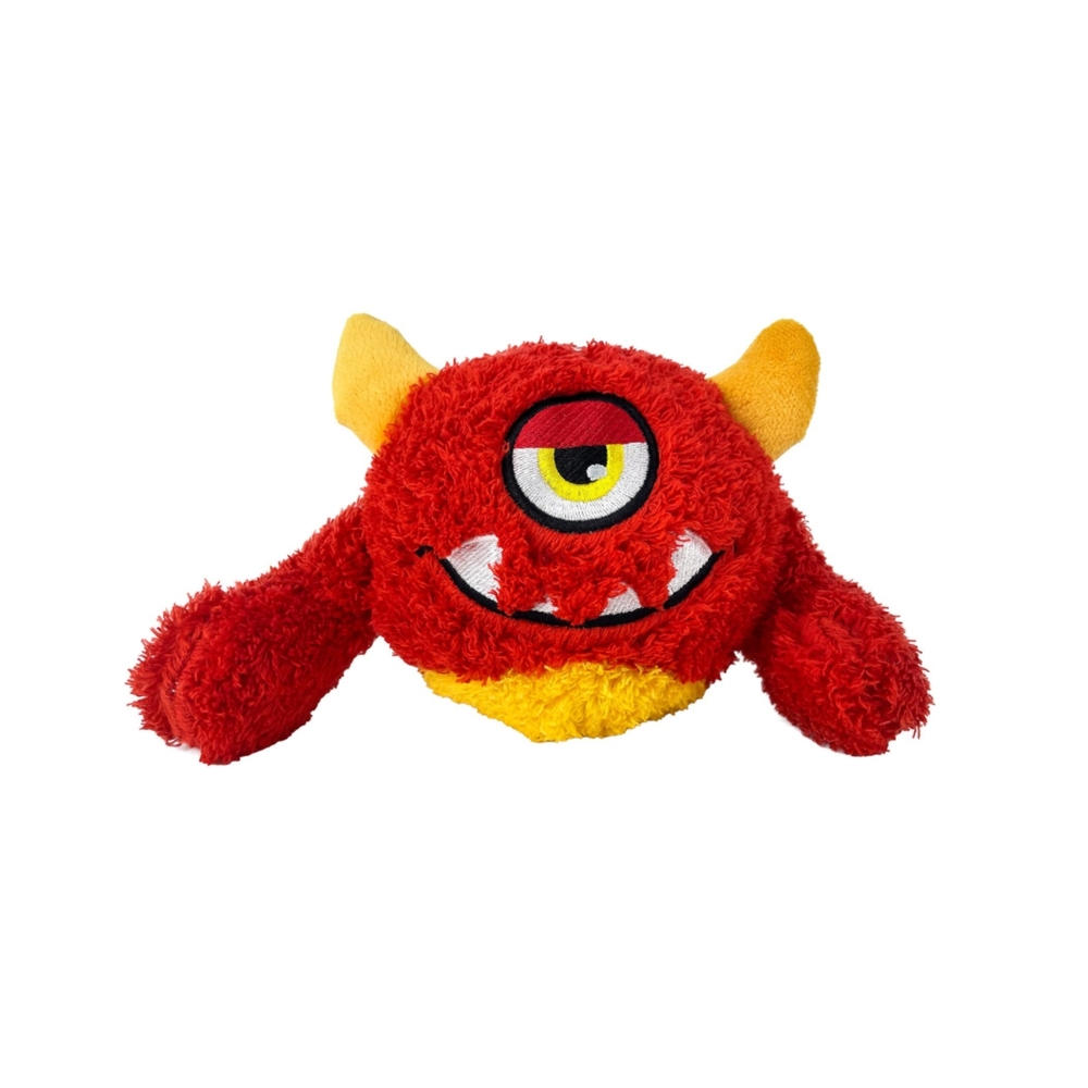 Monstaargh 'Spike' Red Dog Toy (Small)