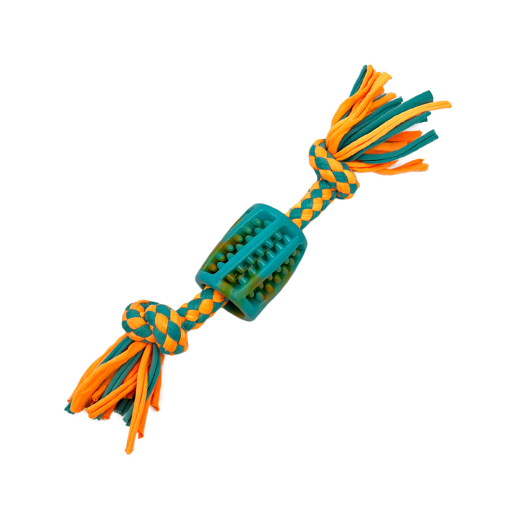 Ruff Play Fetch & Tug with Dental Chew Dog Toy