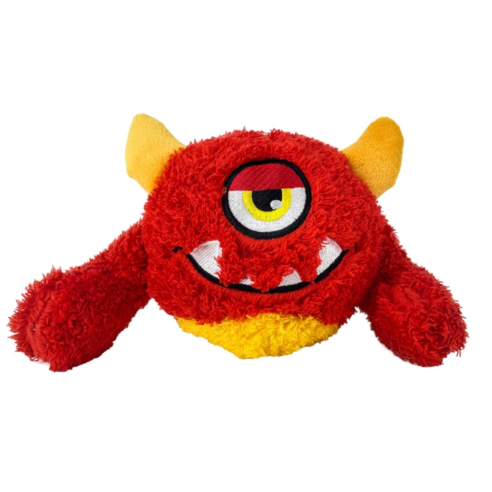 Monstaargh 'Spike' Red Dog Toy S, M, L