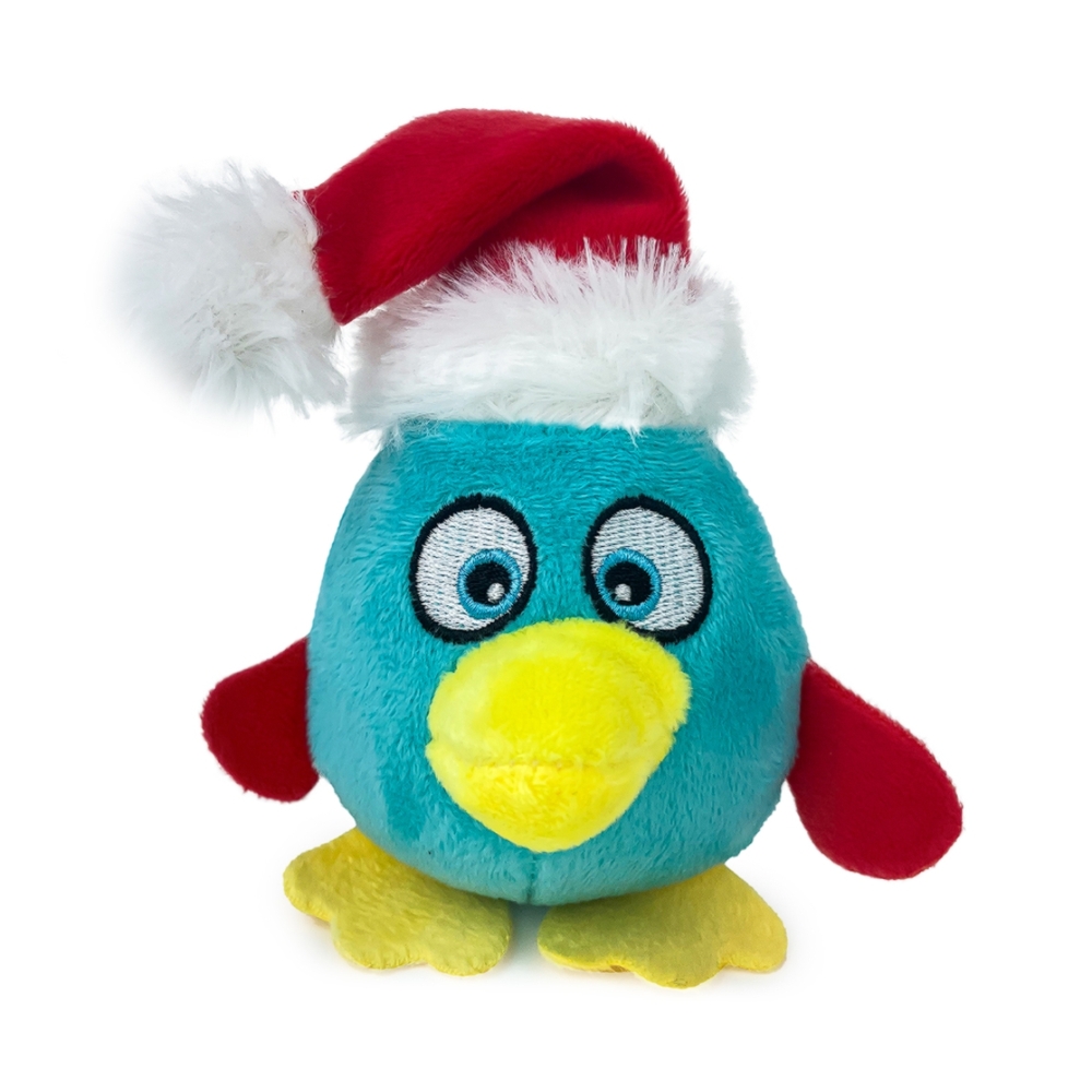 Snuggle Friends Christmas Plush Penguin 10cm Dog Toy