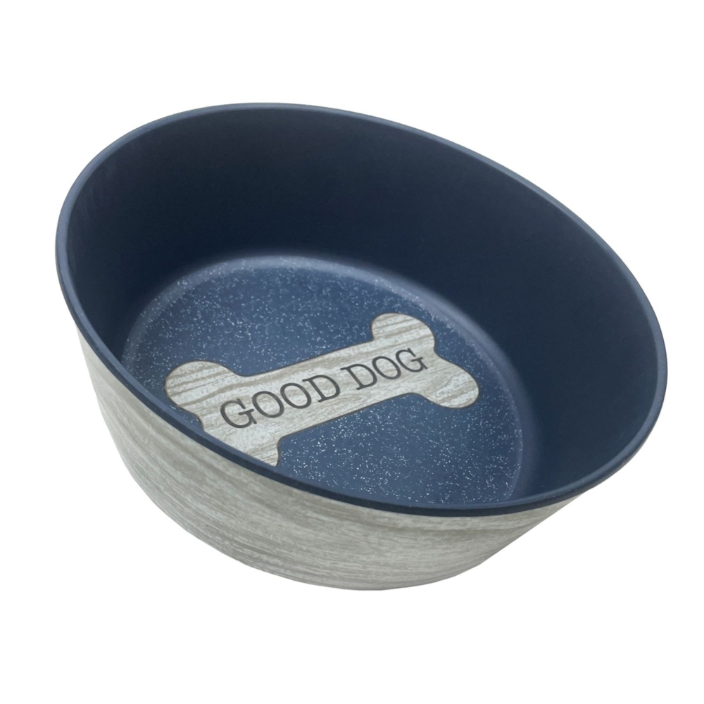 Barkley & Bella Melamine Bowl French Bone Large 1100ml