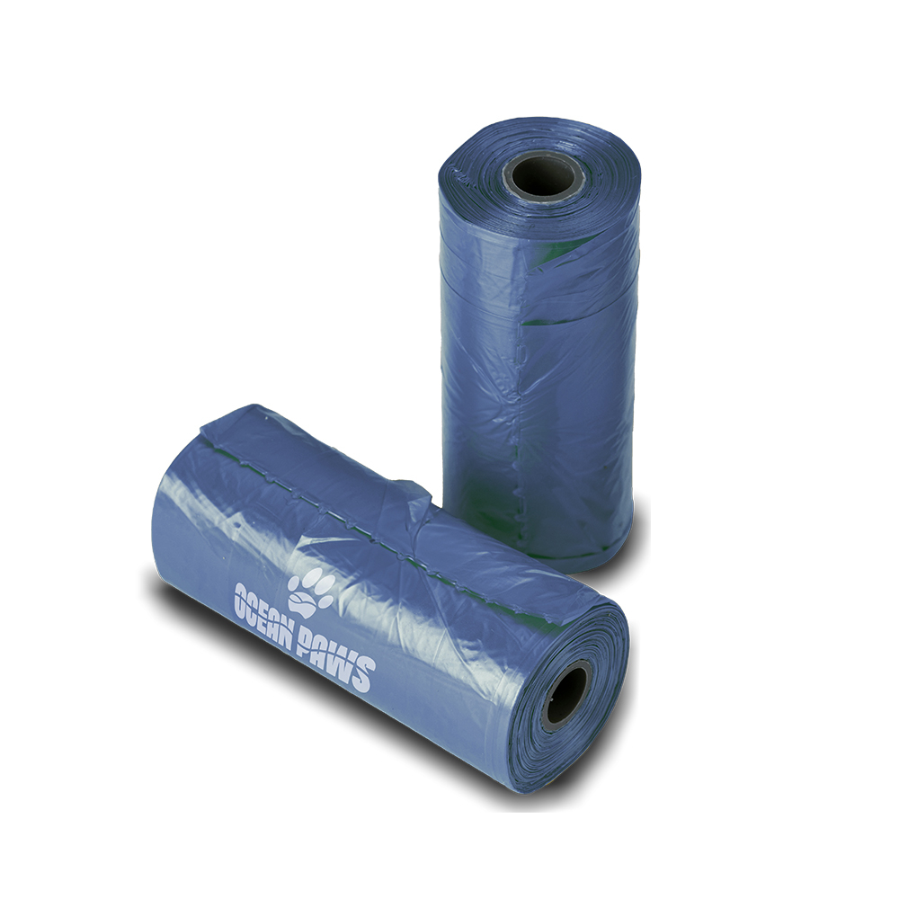 Ocean Paws Compostable Poop Bags 4 Rolls (60 Pack)