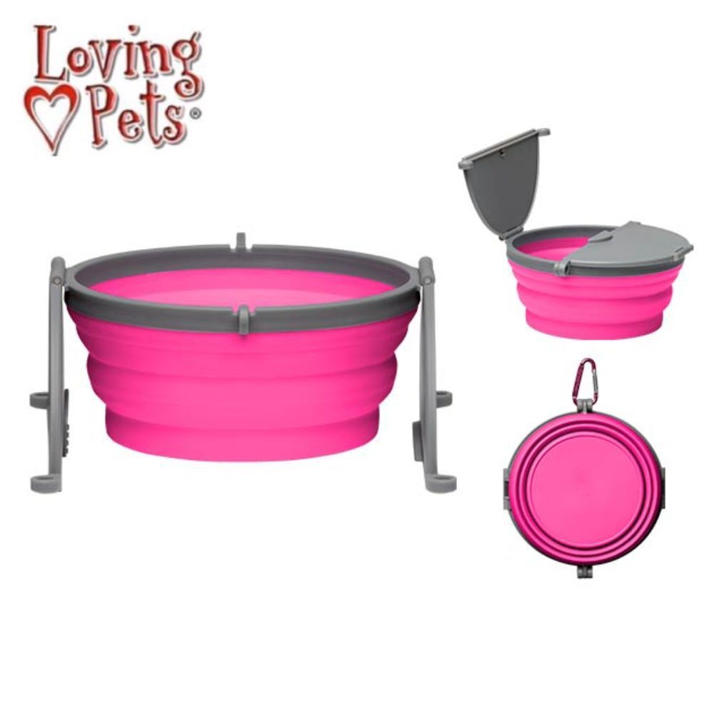 Loving Pets Bella Bowl Pink (Small)