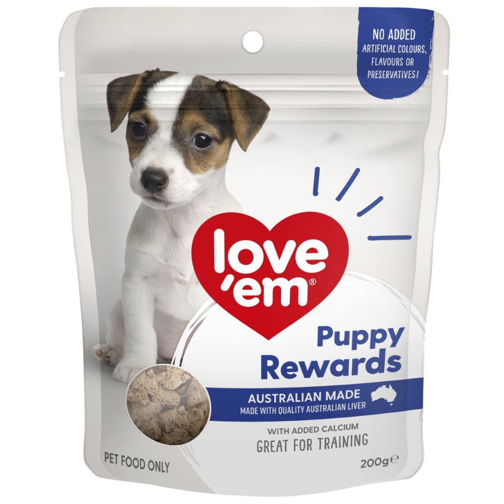 Love'em Puppy Rewards Training Treats 200g