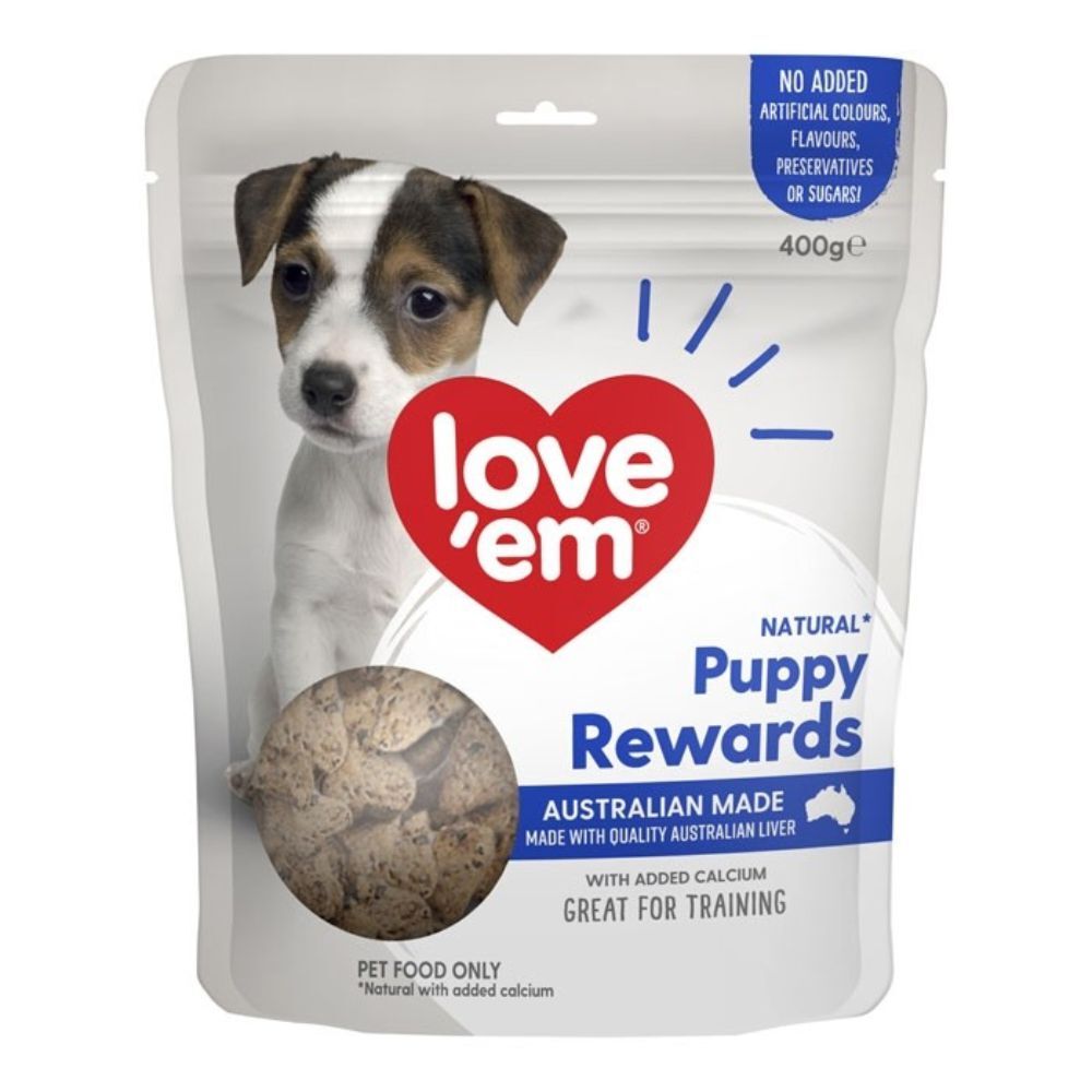 Love'em Puppy Rewards Training Treats 400g