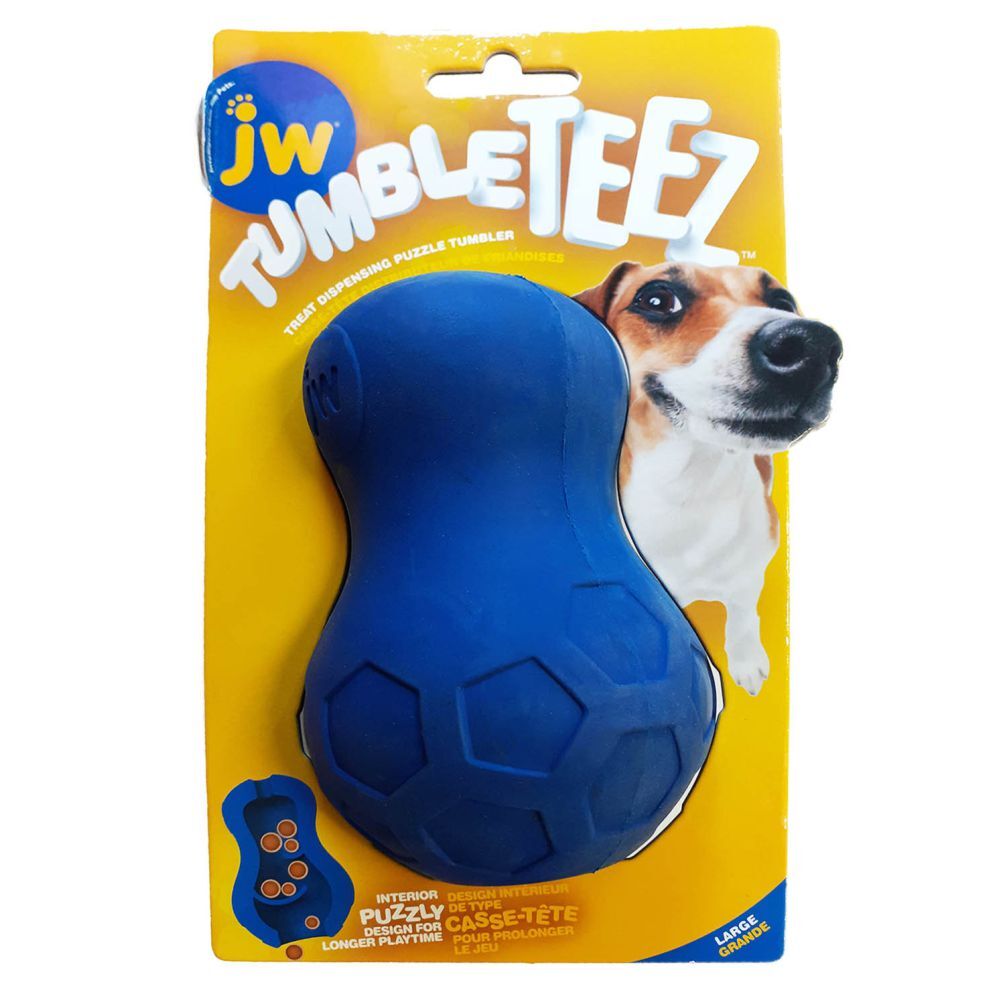 JW Tumble Teez Treat Dispensing Dog Toy (Large)
