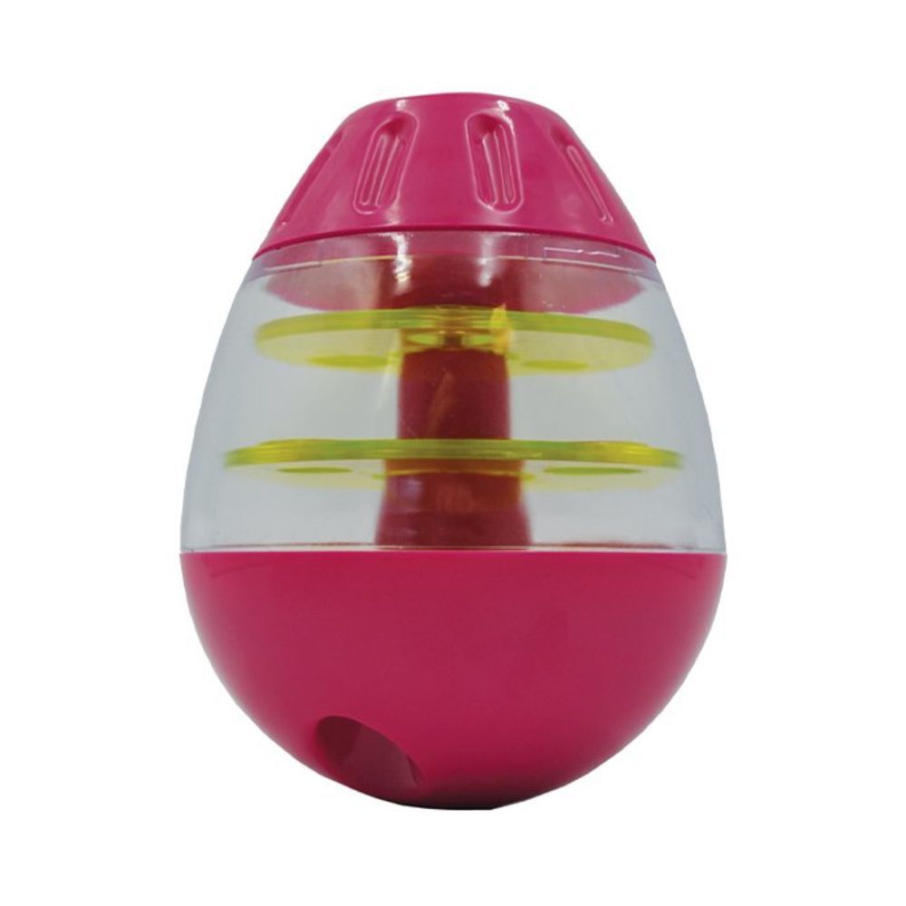 Scream Tip & Roll Treat Dispenser Loud Pink & Green 12.5cm