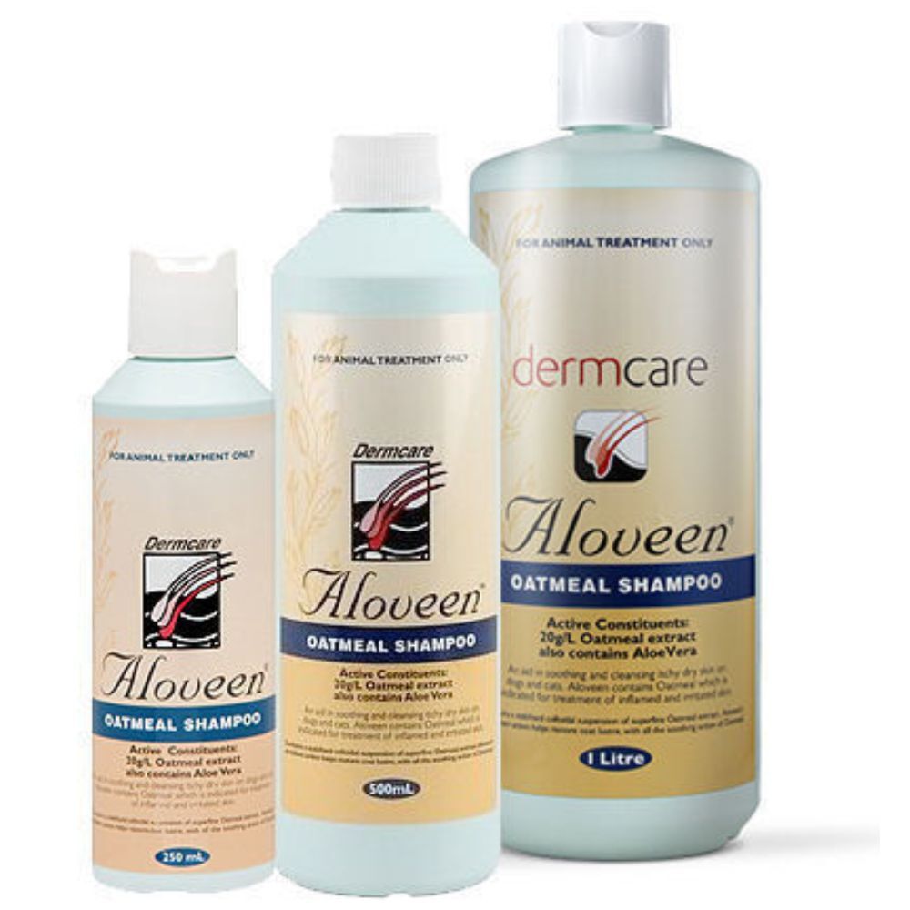 Dermcare Aloveen Oatmeal Pet Hair Shampoo