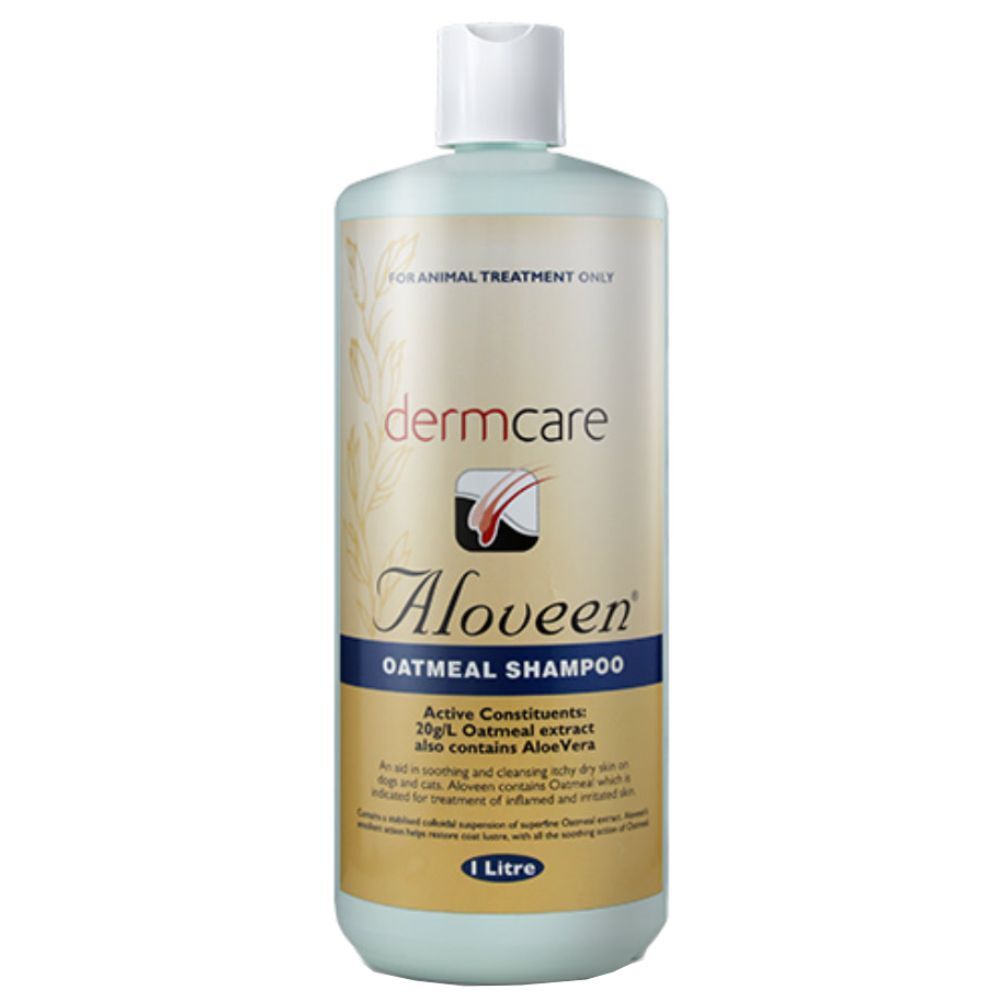 Dermcare Aloveen Oatmeal Pet Hair Shampoo (1 Litre)