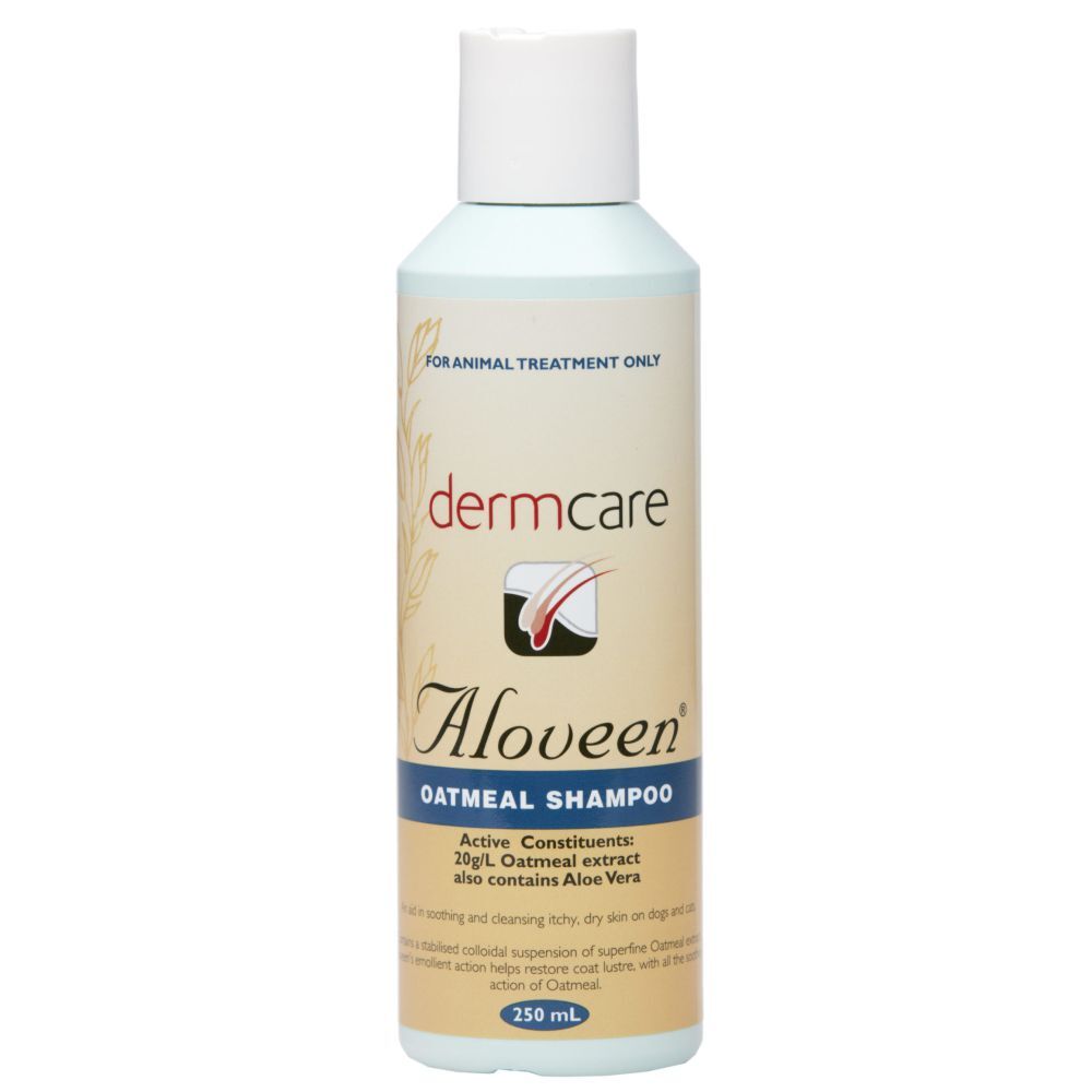 Dermcare Aloveen Oatmeal Pet Hair Shampoo (250ml)