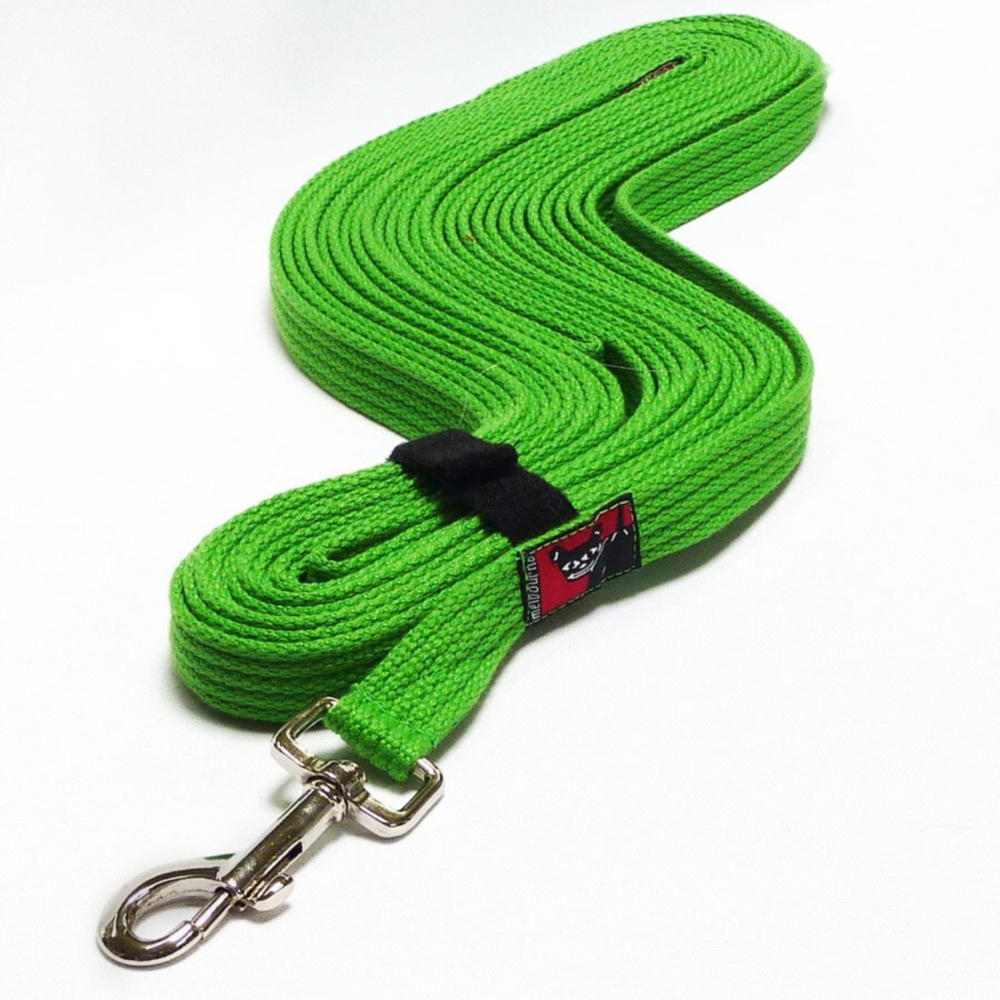 Black Dog Wear 11m Tracking Recall Lead Green Mini, Regular