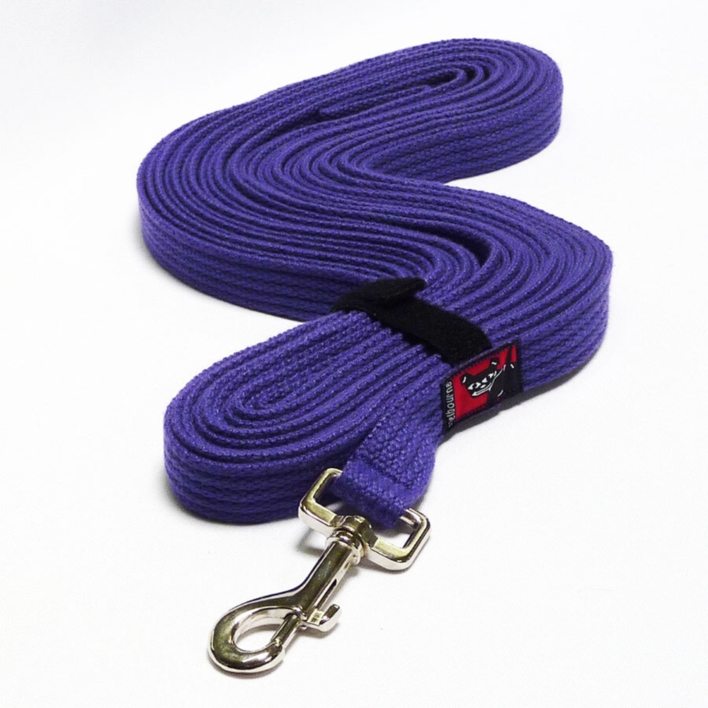 Black Dog Wear 11m Tracking Recall Lead Purple Mini, Regular