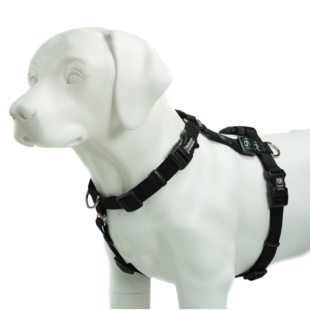 Blue-9 Balance Harness Buckle Neck Black (XSmall)