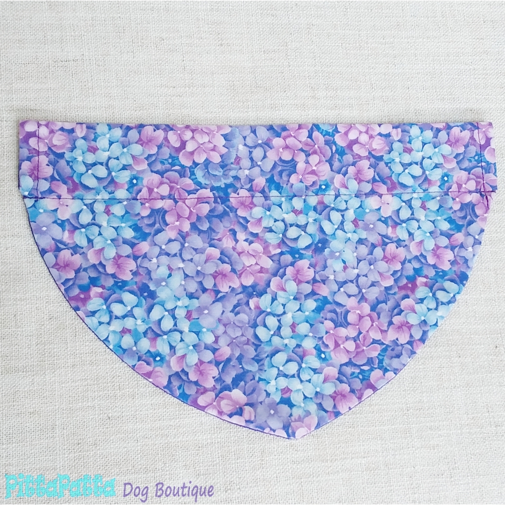 Collar Bandana Violet Garden Design XXS, S, L