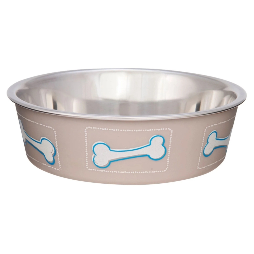 Loving Pets Bella Dog Bowl Coastal Taupe 450ml, 750ml, 1.5L