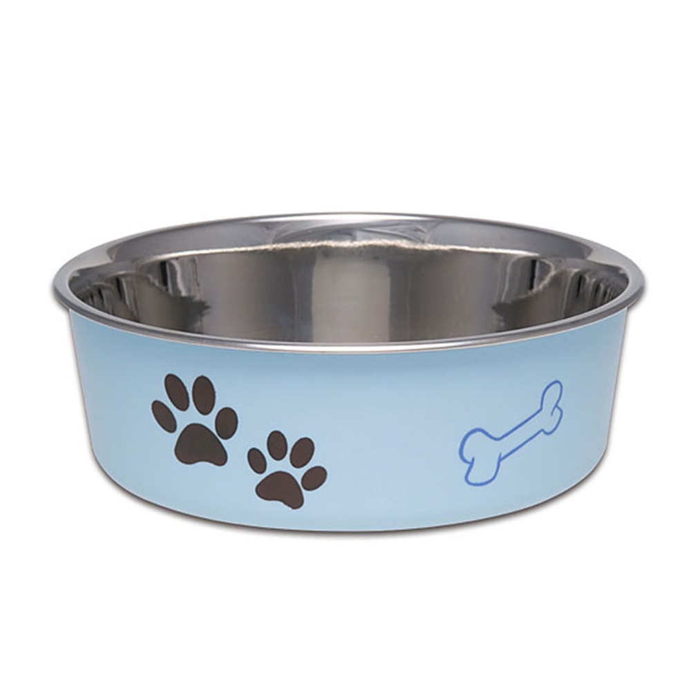 Loving Pets Bella Dog Bowl Murano Blue 450ml, 750ml, 1.5L, 2.0L
