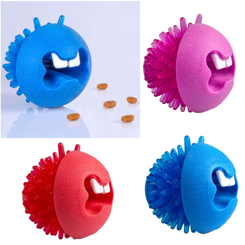 Rogz Fred Treat Dog Ball 6cm