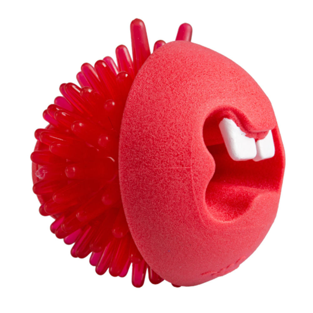 Rogz Fred Treat Dog Ball 6cm (Red)
