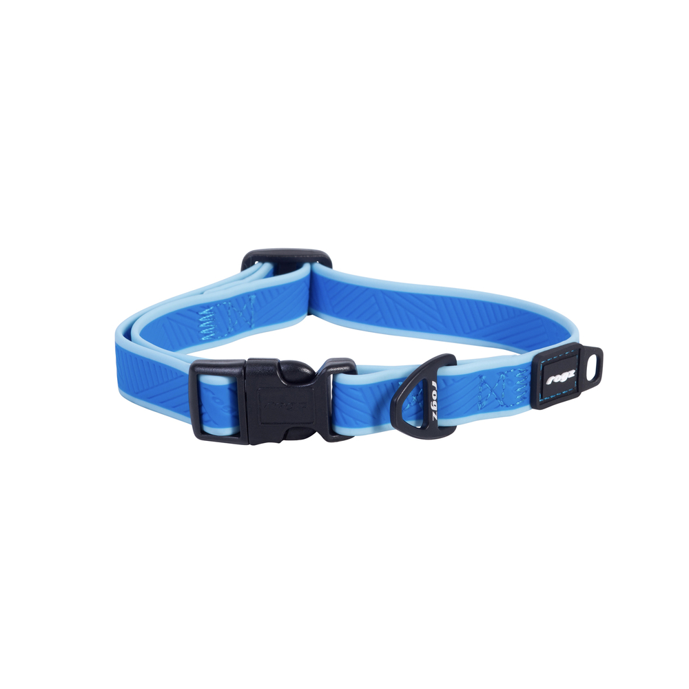 Rogz Amphibian Classic Collar Blue (Medium)