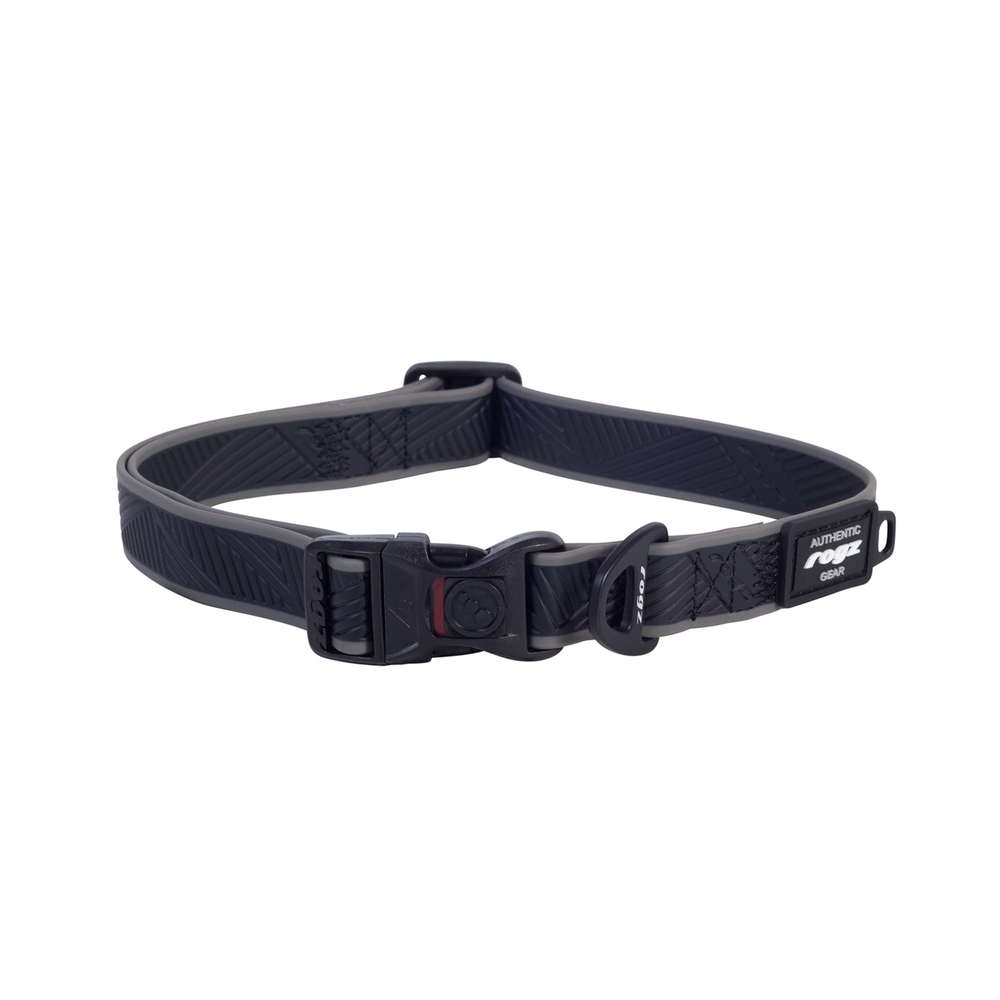 Rogz Amphibian Classic Collar Black (Large)