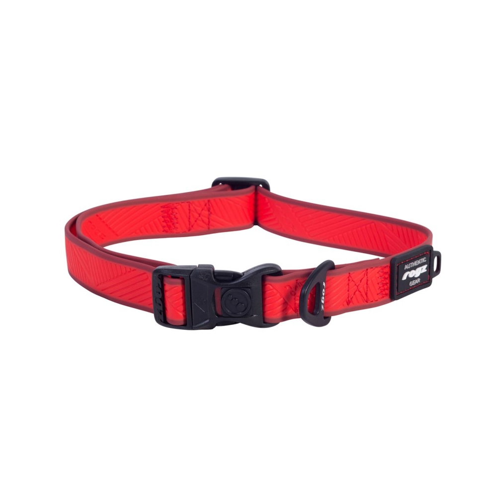 Rogz Amphibian Classic Collar Red (Large)