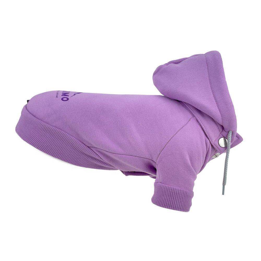 Huskimo Hartz Peak Lilac Dog Coat with Removable Hood (46cm)