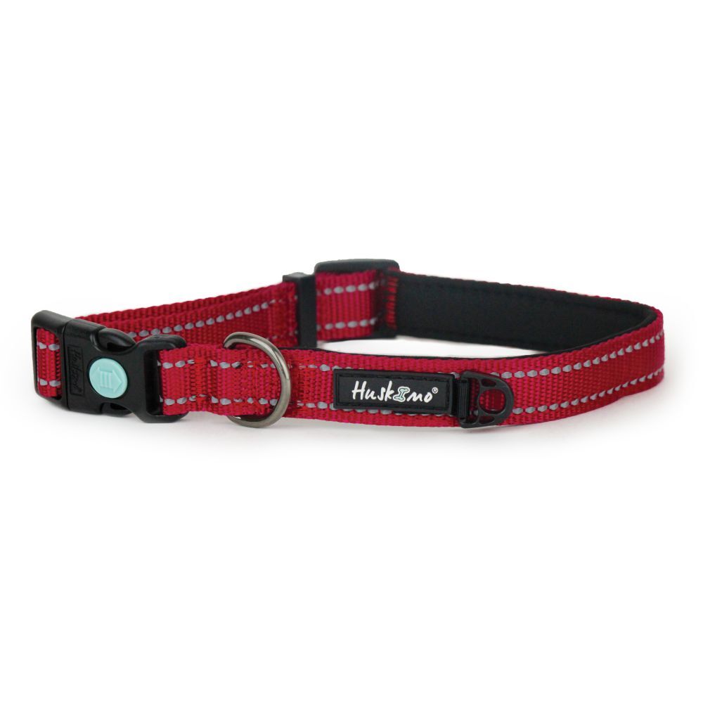 Huskimo Trekpro Dog Collar Uluru Red XS, S, M, L, XL
