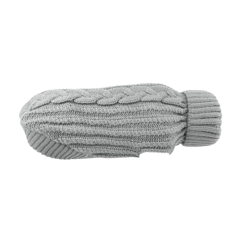 Huskimo Cali Knit Fog Grey Dog Jumper (40cm)