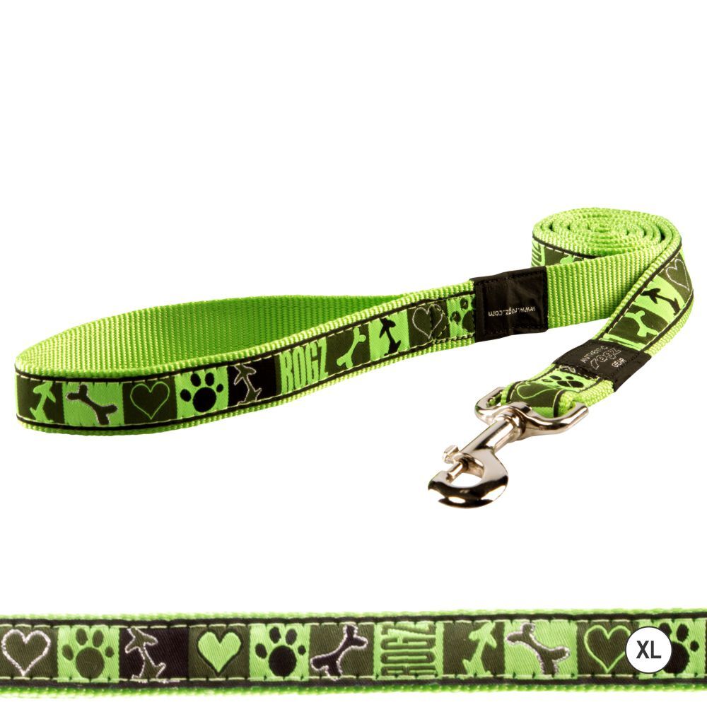Rogz Classic Lead Fancy Dress, Lime Juice Design (XLarge)