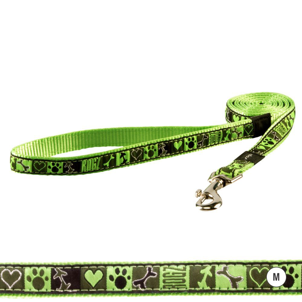 Rogz Classic Lead Fancy Dress, Lime Juice Design (Medium)