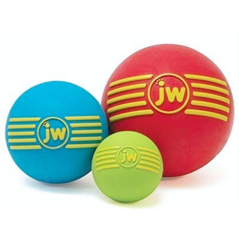 JW PET iSqueak Ball Dog Toy S, M, L