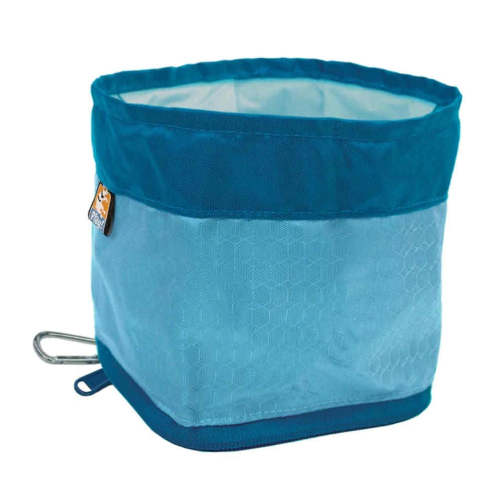 Kurgo Zippy 1400ml Portable Dog Bowl Coastal Blue