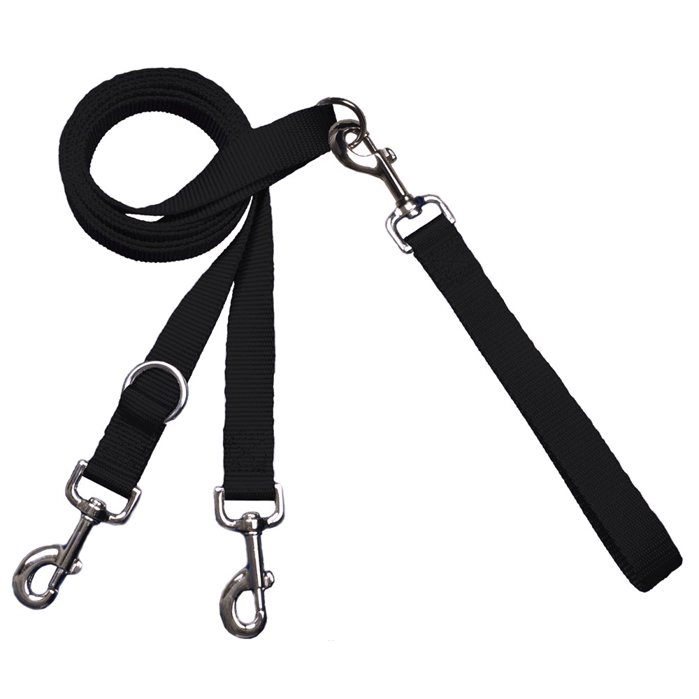 Euro Training Multi-Function Lead Black (1.6cm Wide)