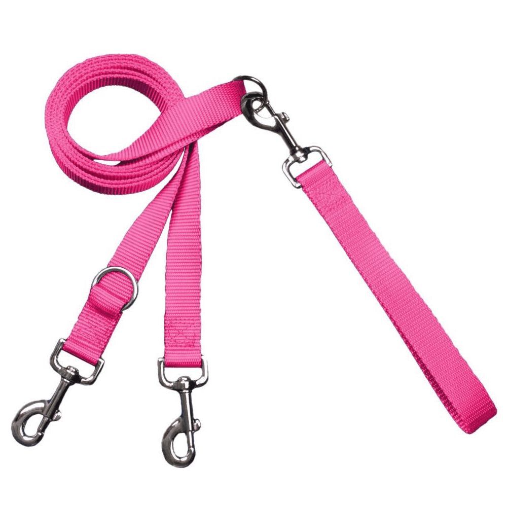 Euro Training Multi-Function Lead Hot Pink (1.6cm Wide)