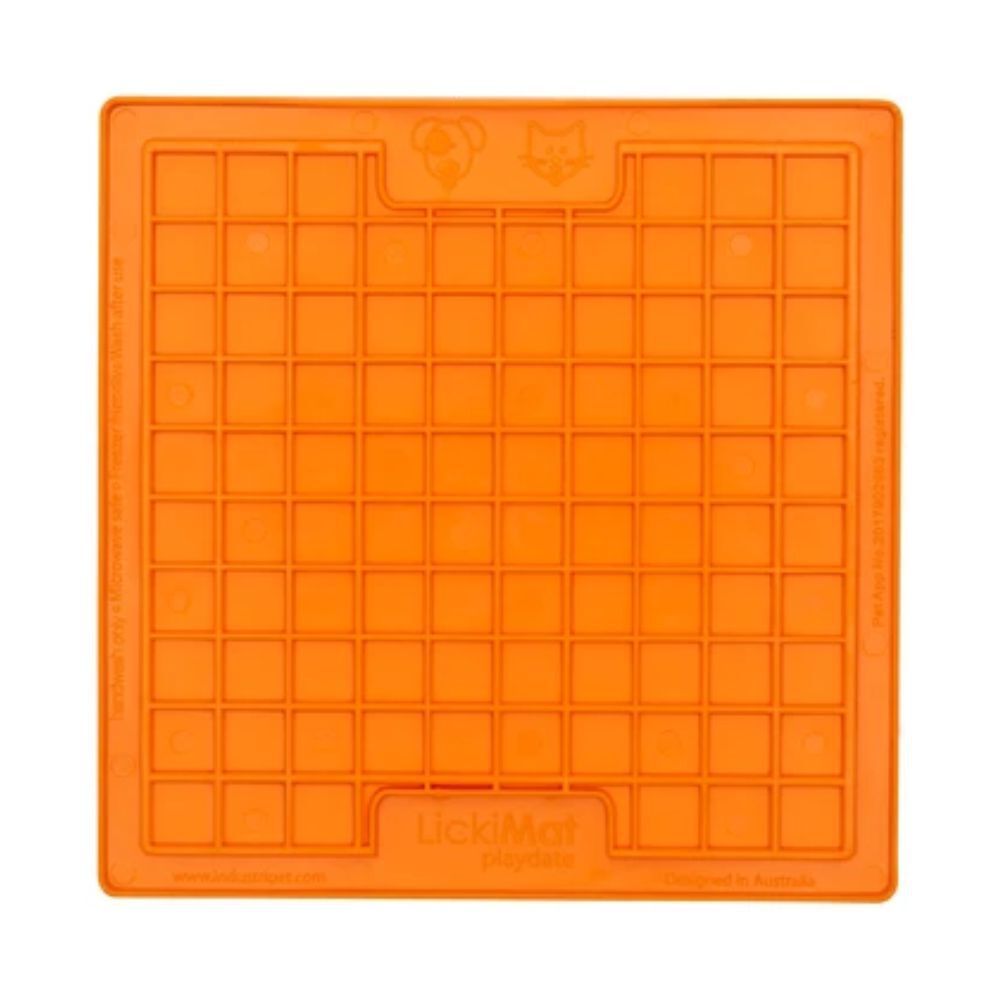 LickiMat Playdate (Orange)