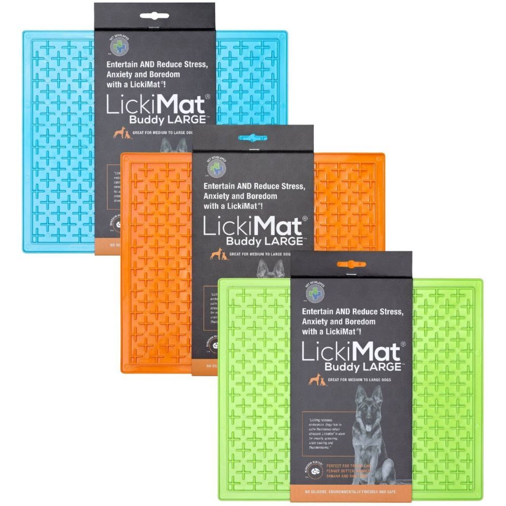 LickiMat Buddy X-Large Mat for Cats & Dogs 