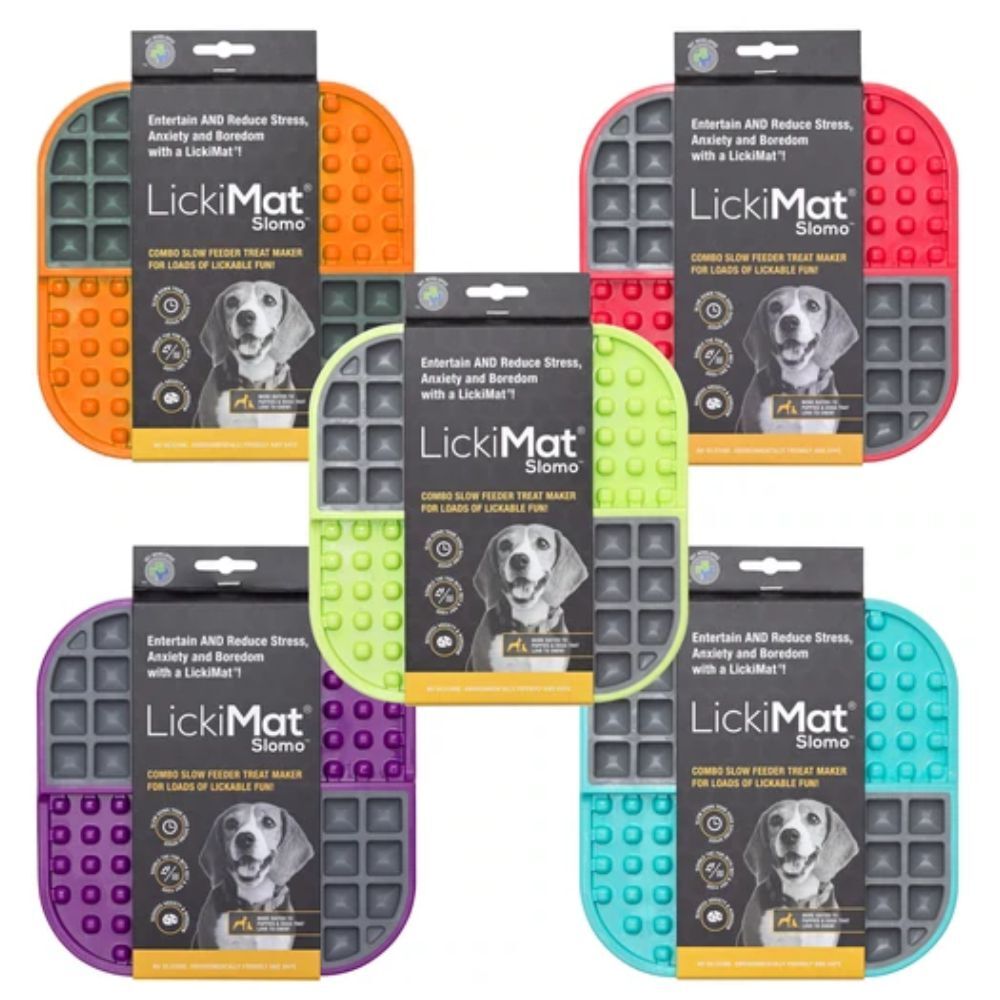 LickiMat SLOMO Deluxe Mat for Cats & Dogs