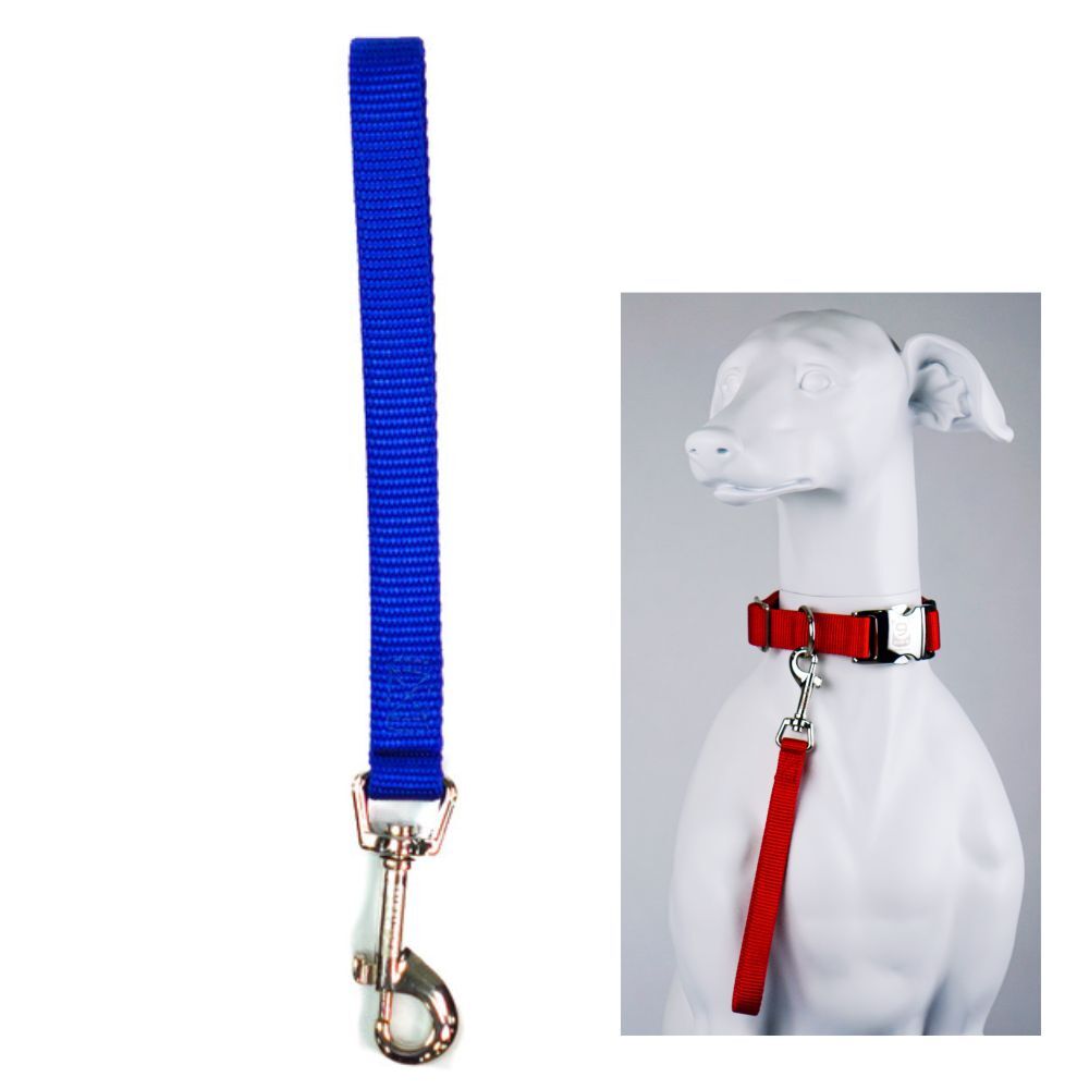 Blue-9  Mini Tab Leash Blue 23cm